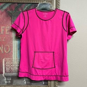 Athleta Fuchsia Short Sleeve Tee
